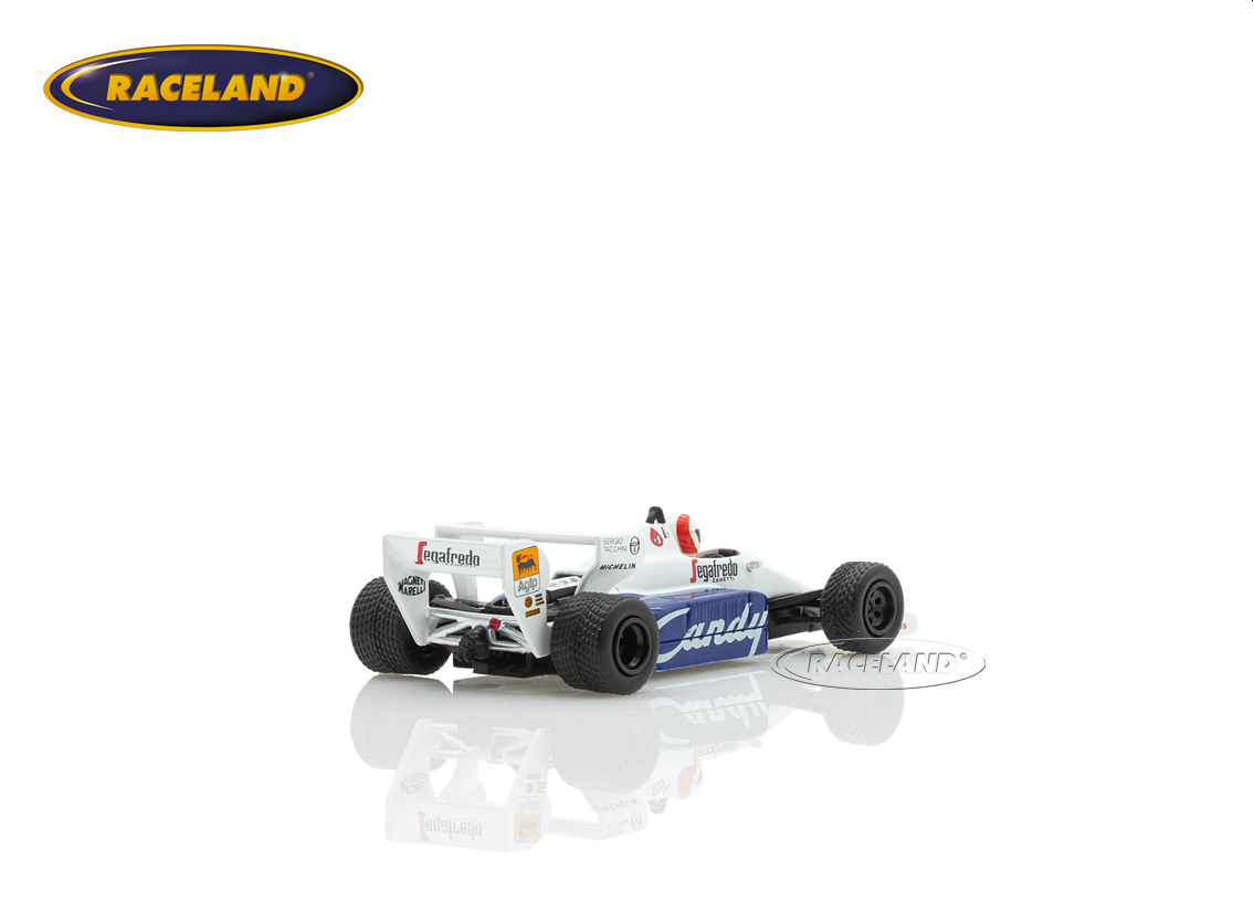 Toleman TG184 Hart Turbo F1 Candy GP Monaco 1984