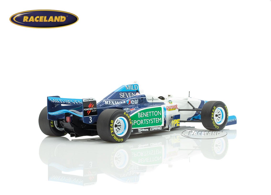 Benetton B196 Renault V10 Mild Seven 3° GP Argentinien Buenos Aires 1996