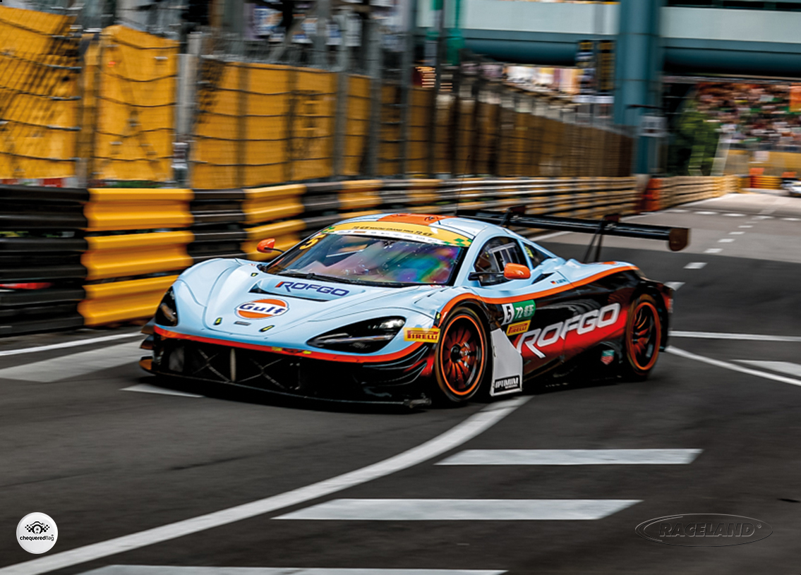 McLaren 720S GT3 Evo Optimum Motorsport 10° FIA GT World Challenge Macau 2025