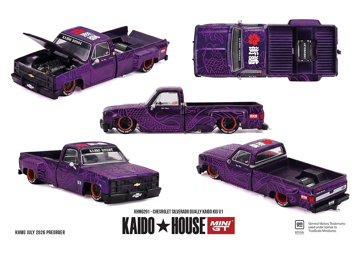 Chevrolet Silverado Dually Kaido Koi V1 1980