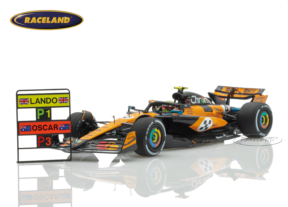 McLaren MCL39 Mercedes F1 Sieger GP Monaco 2025