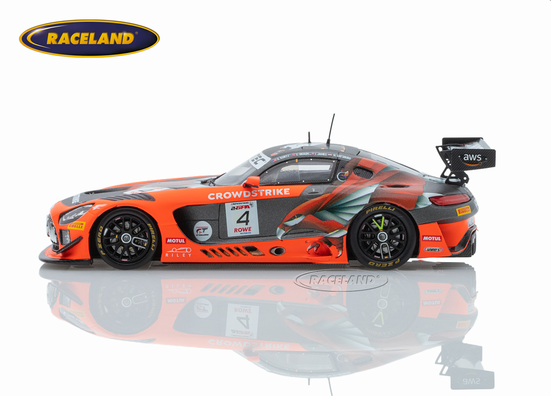 Mercedes AMG GT3 Evo CrowdStrike by Riley Sieger Pro-Am 29° 24H Spa 2024