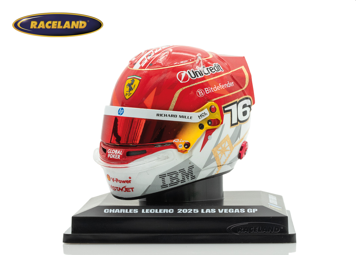 Helm Scuderia Ferrari F1 GP Las Vegas 2025