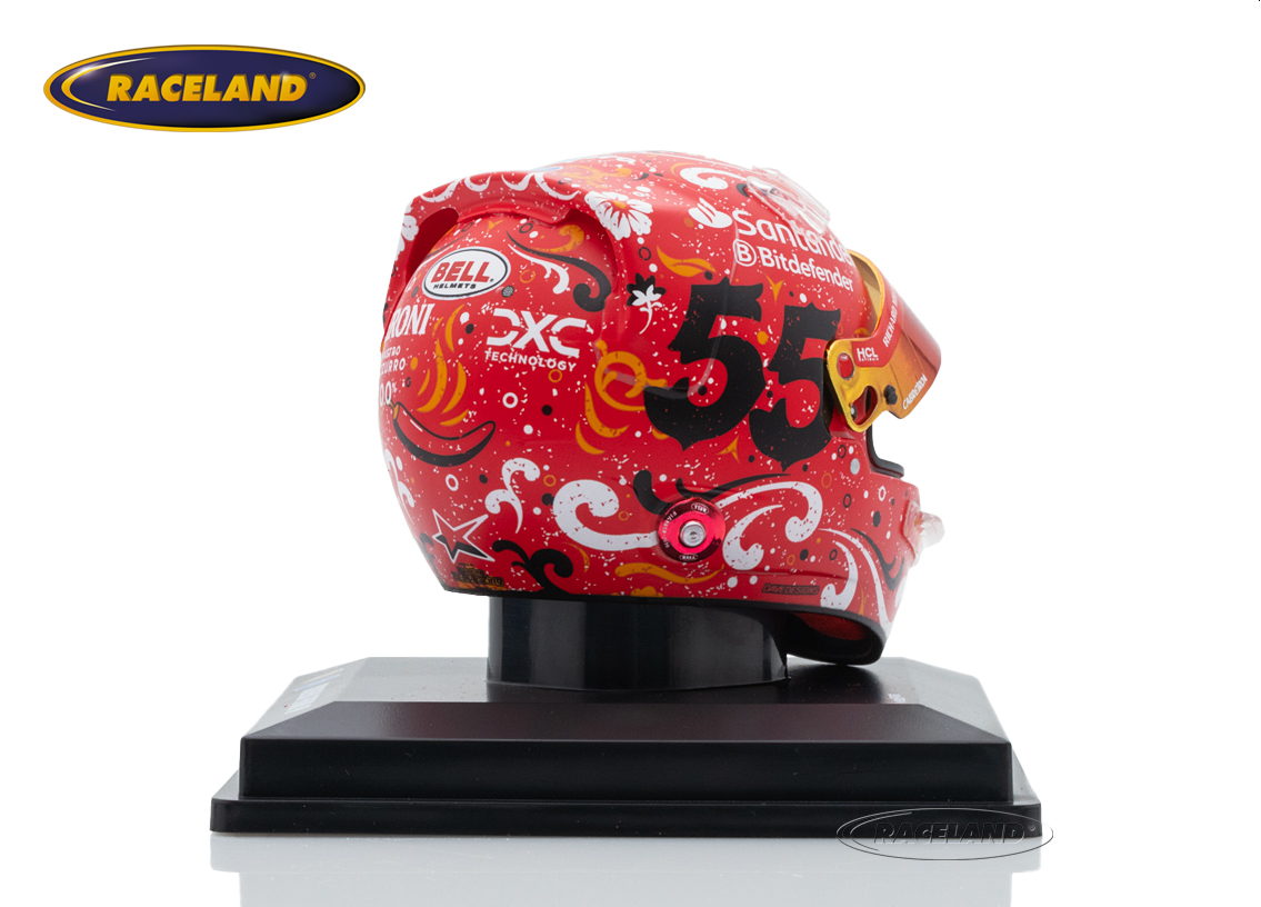 Helm Scuderia Ferrari F1 Sieger GP Mexiko City 2024