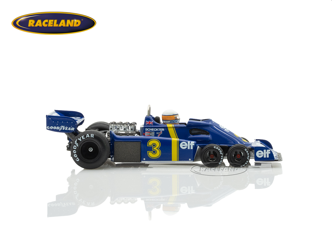 Tyrrell P34 Cosworth V8 elf Team Tyrrell F1 Sieger GP Schweden Anderstorp 1976
