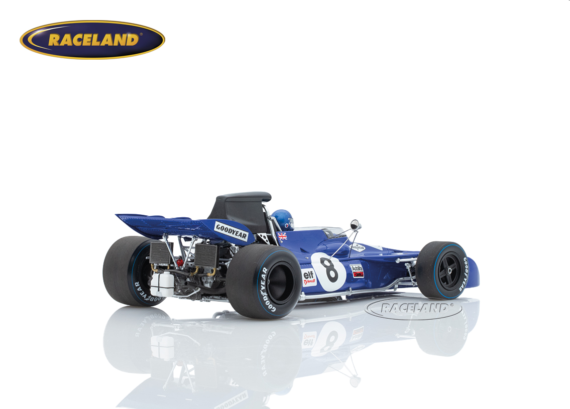 Tyrrell 004 Cosworth V8 F1 elf GP Frankreich Clermont-Ferrand 1972