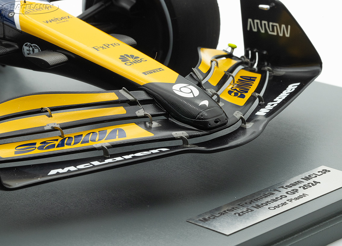 McLaren MCL38 Mercedes F1 Senna Design 2° GP Monaco 2024