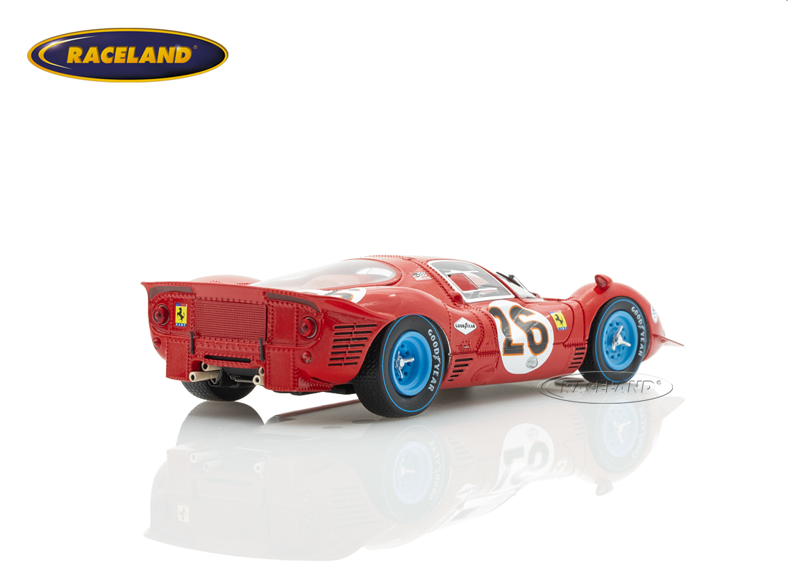 Ferrari 412 P Berlinetta N.A.R.T. 3° 24H Daytona 1967
