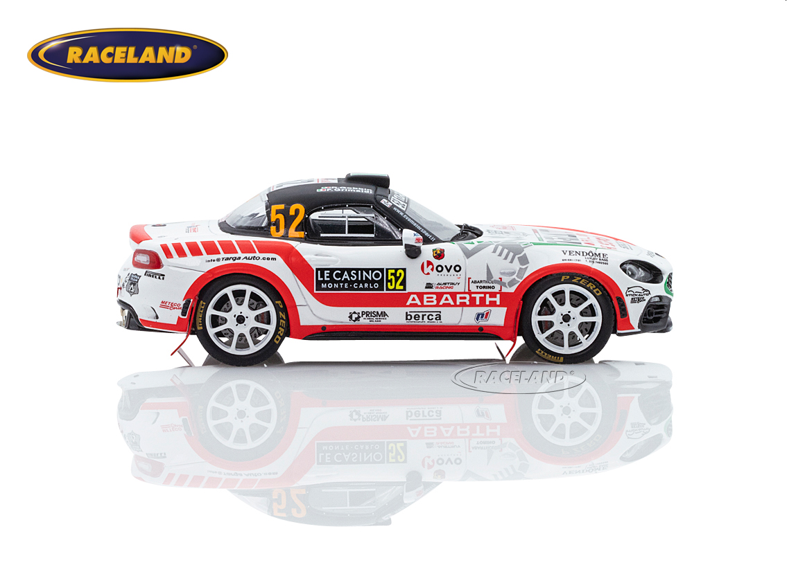 Abarth 124 Rally RGT Targaauto 47° Rallye Monte Carlo 2022