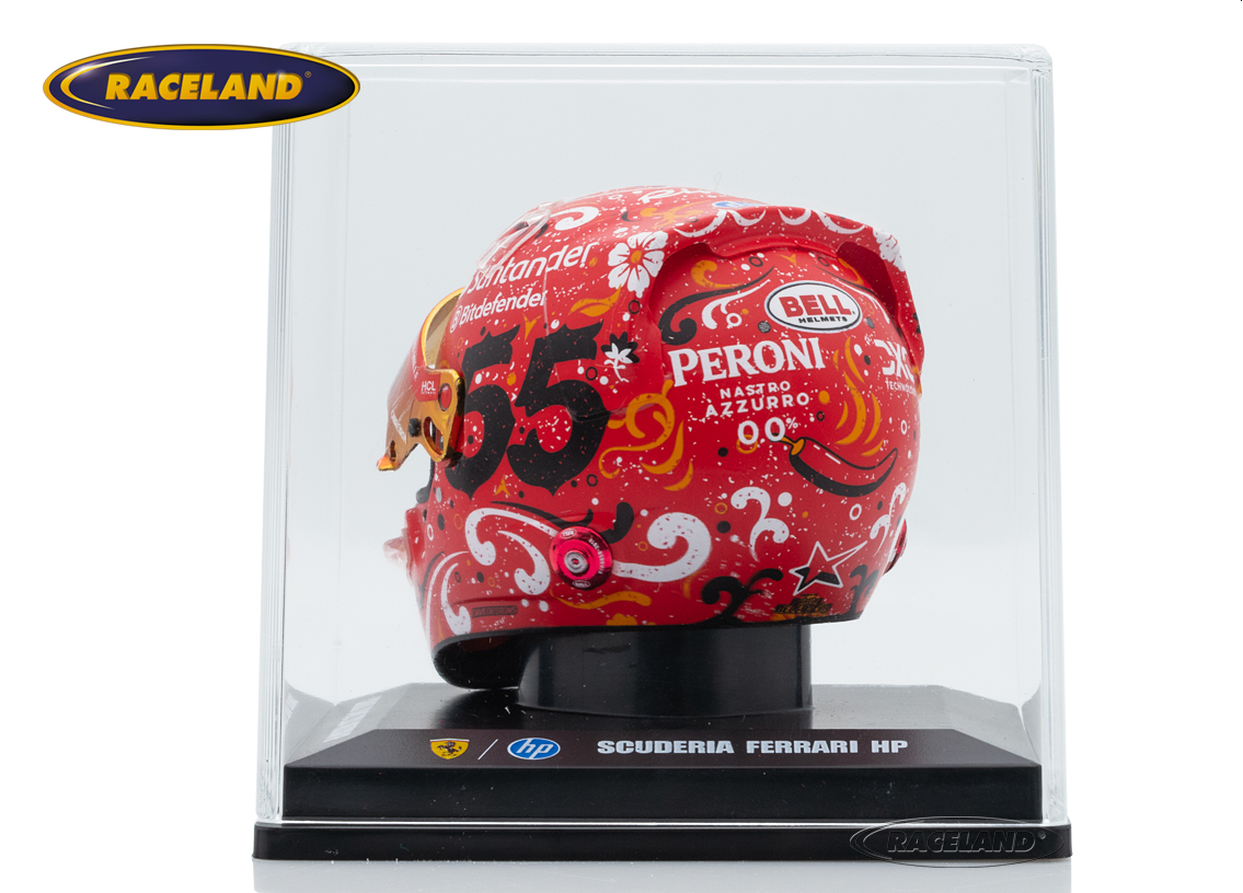 Helm Scuderia Ferrari F1 Sieger GP Mexiko City 2024