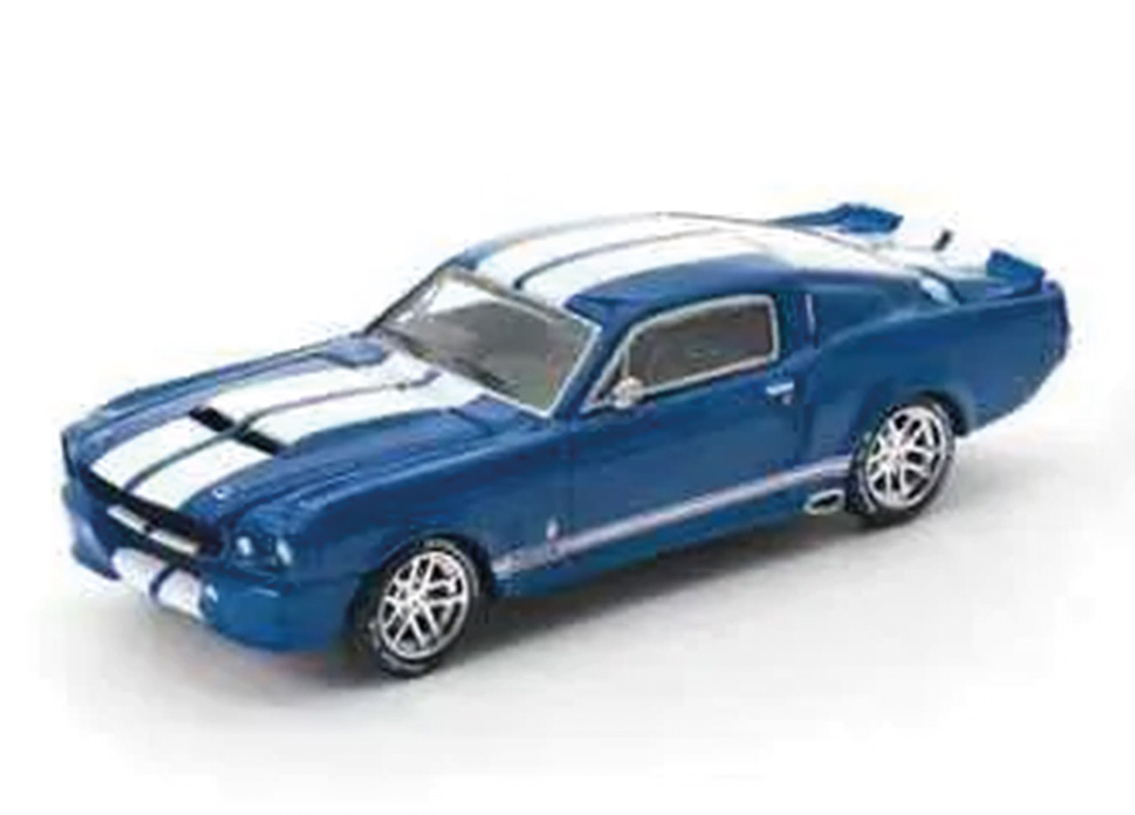 Ford Shelby Mustang GT500 blau / weiss
