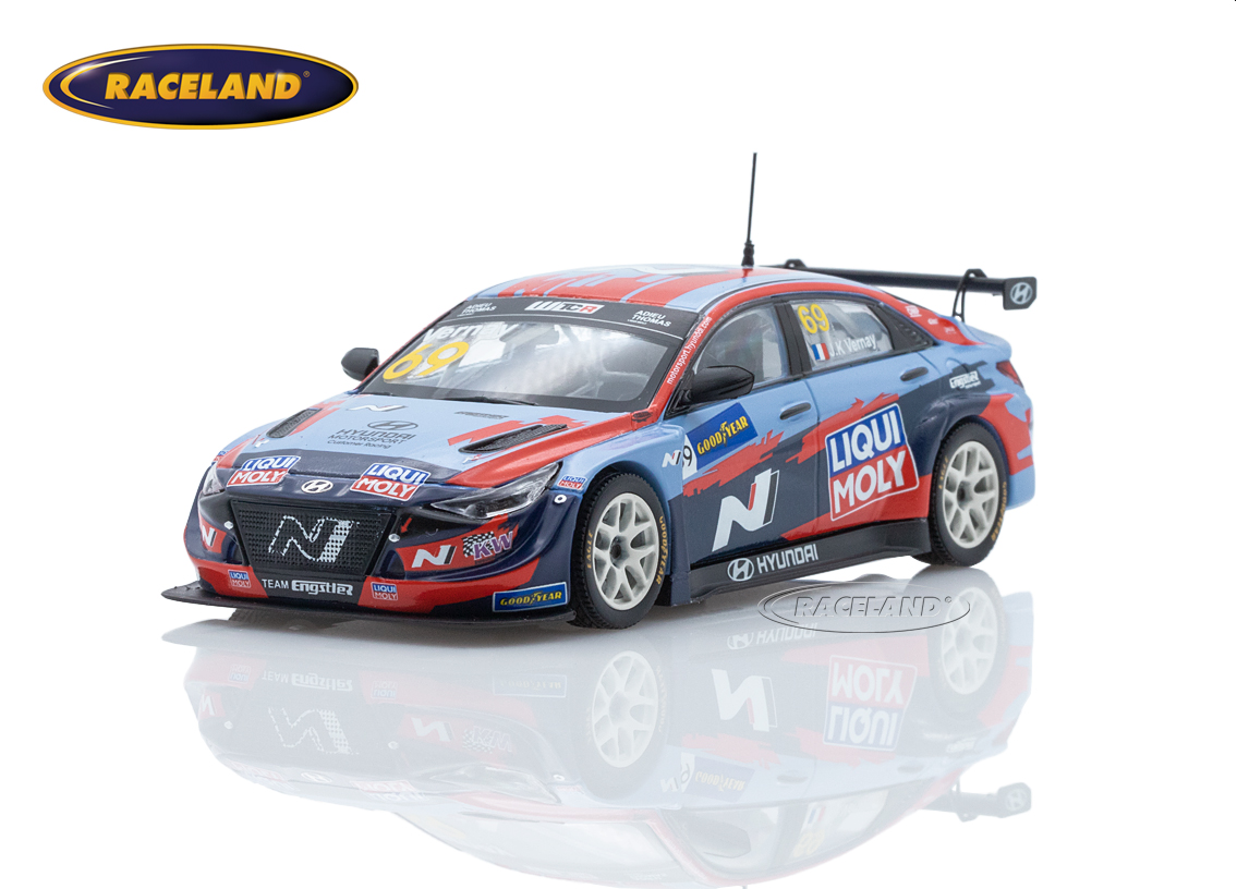 Hyundai Elantra N TCR Liqui Moly Sieger Rennen 2 WTCR Deutschland 2021