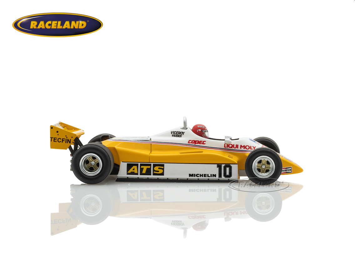 ATS D5 Cosworth V8 F1 Team ATS GP Monaco 1982