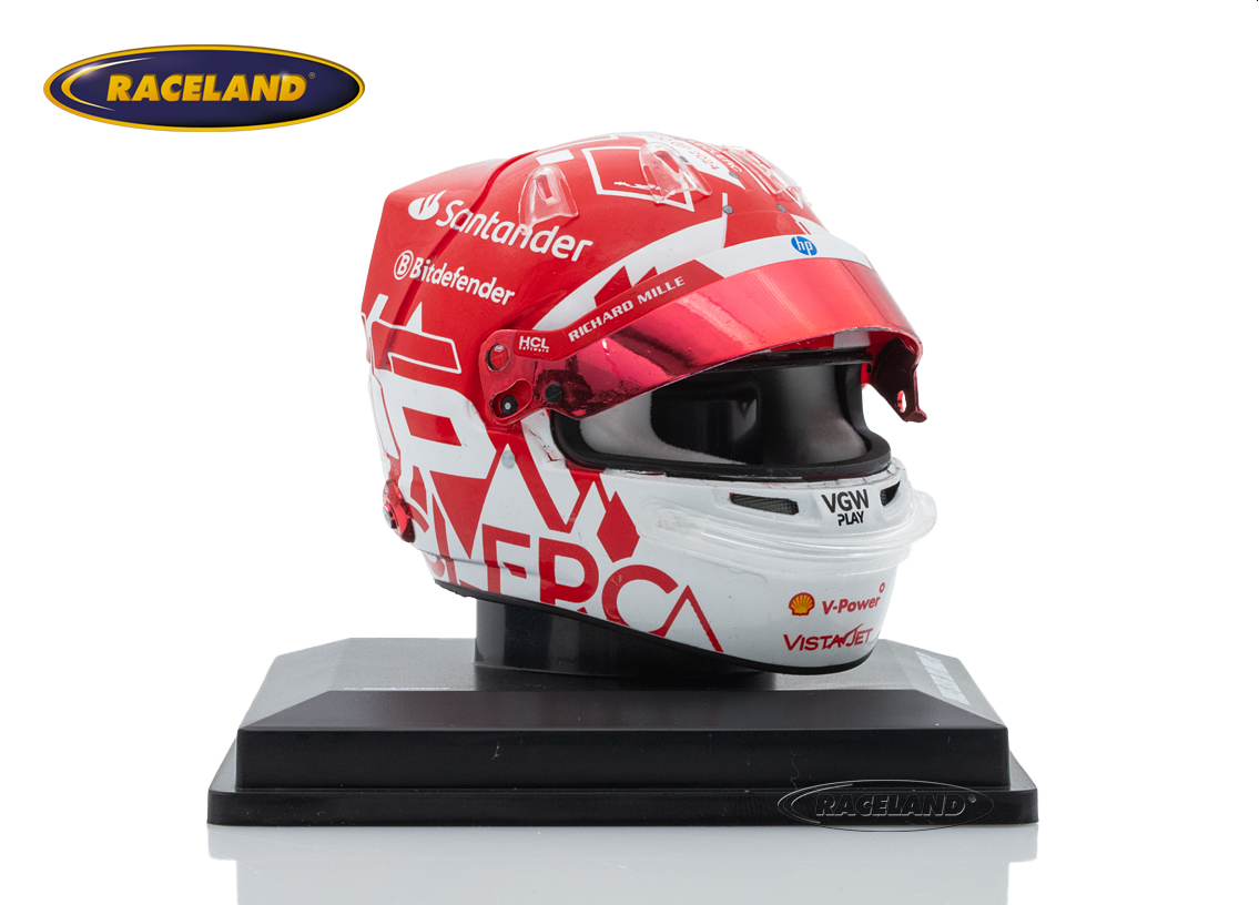 Helm Scuderia Ferrari F1 Sieger GP Monaco 2024