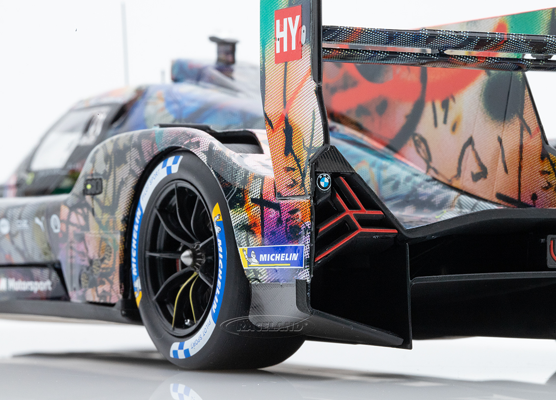 BMW M Hybrid V8 LMDh Team WRT Art Car Julie Mehretu Le Mans 2024