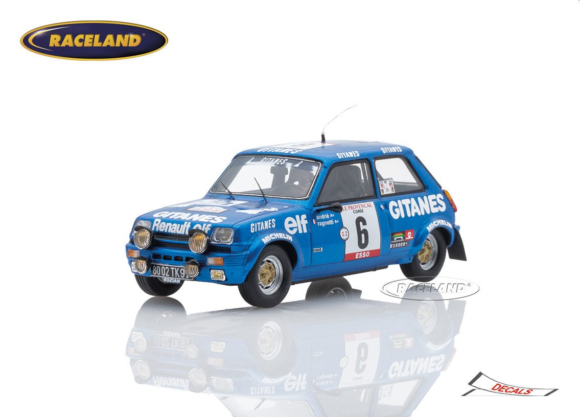 Renault 5 Alpine Gr.2 2° Rallye Korsika 1979
