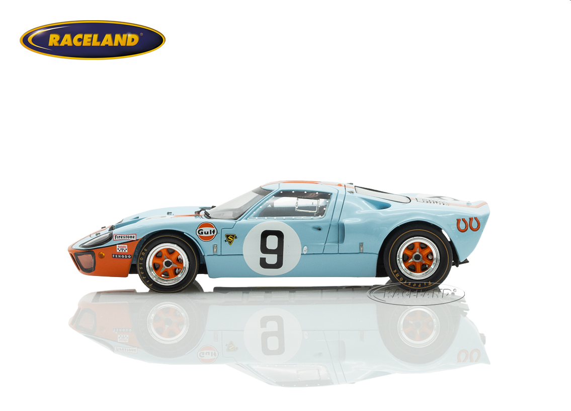 Ford GT 40 Gulf John Wyer Sieger Le Mans 1968