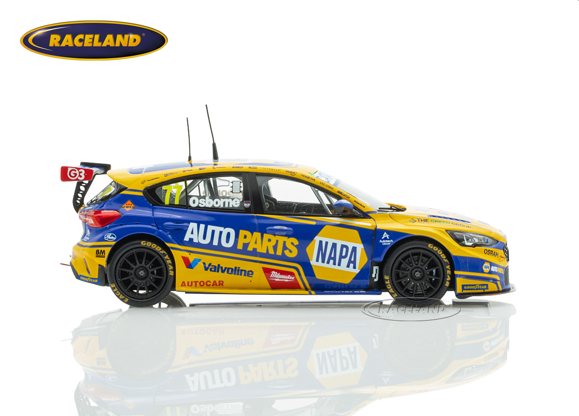 Ford Focus NAPA Racing UK BTCC 2025