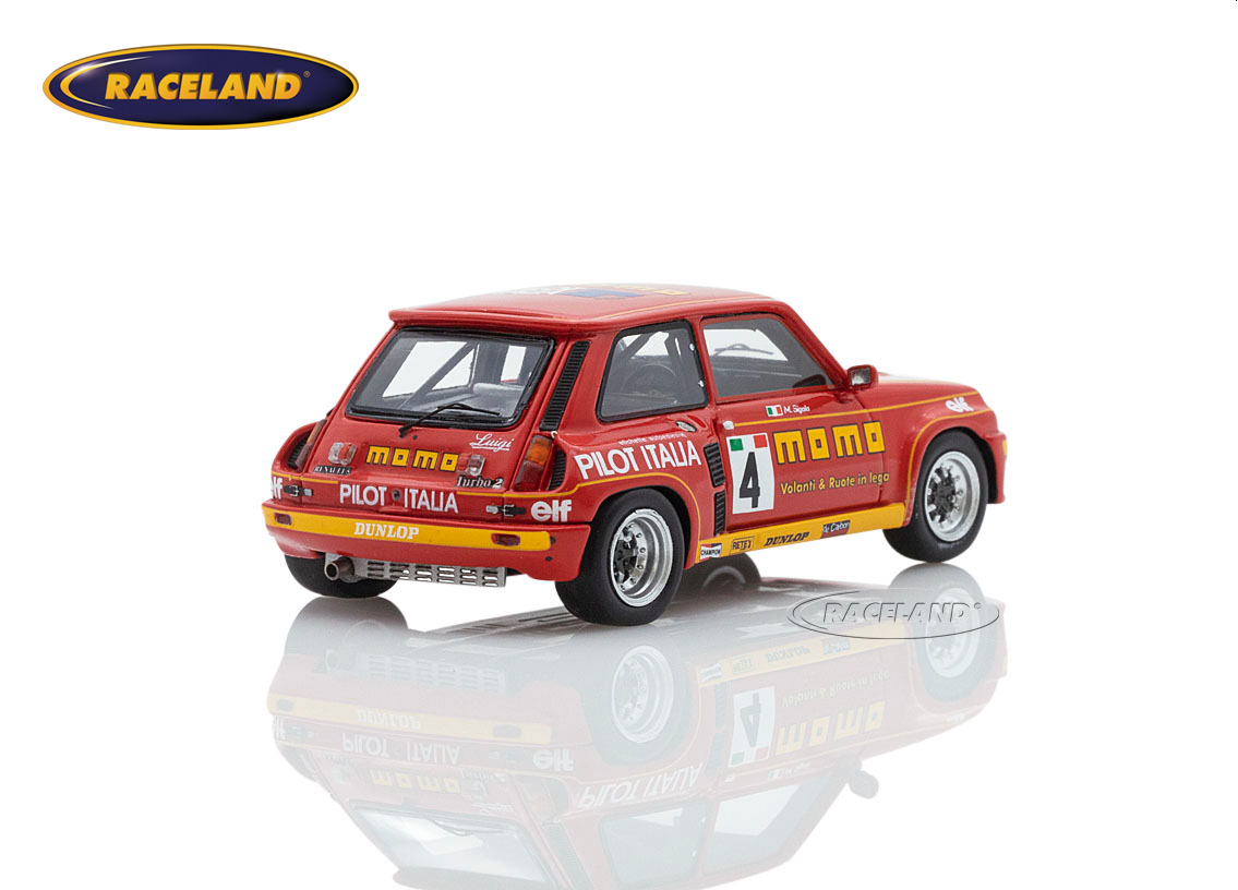 Renault 5 Turbo Cup Momo 5° Renault 5 Turbo Europa Cup 1984