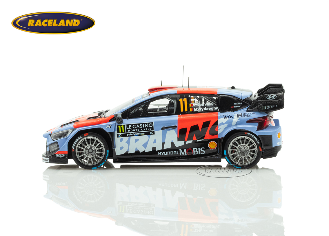 Hyundai i20N Rally1 SHELL MOBIS WRT 5° Rallye Monte Carlo 2026