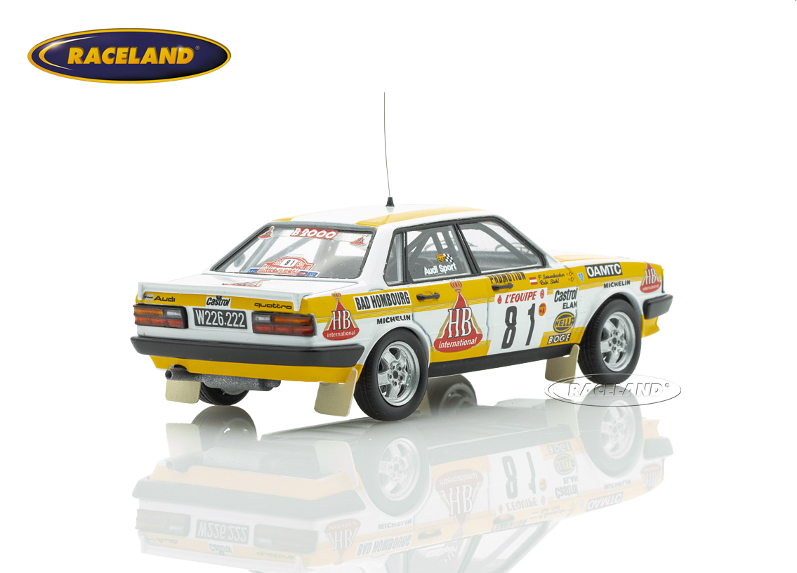 Audi 80 Quattro 17° Rallye Monte Carlo 1986