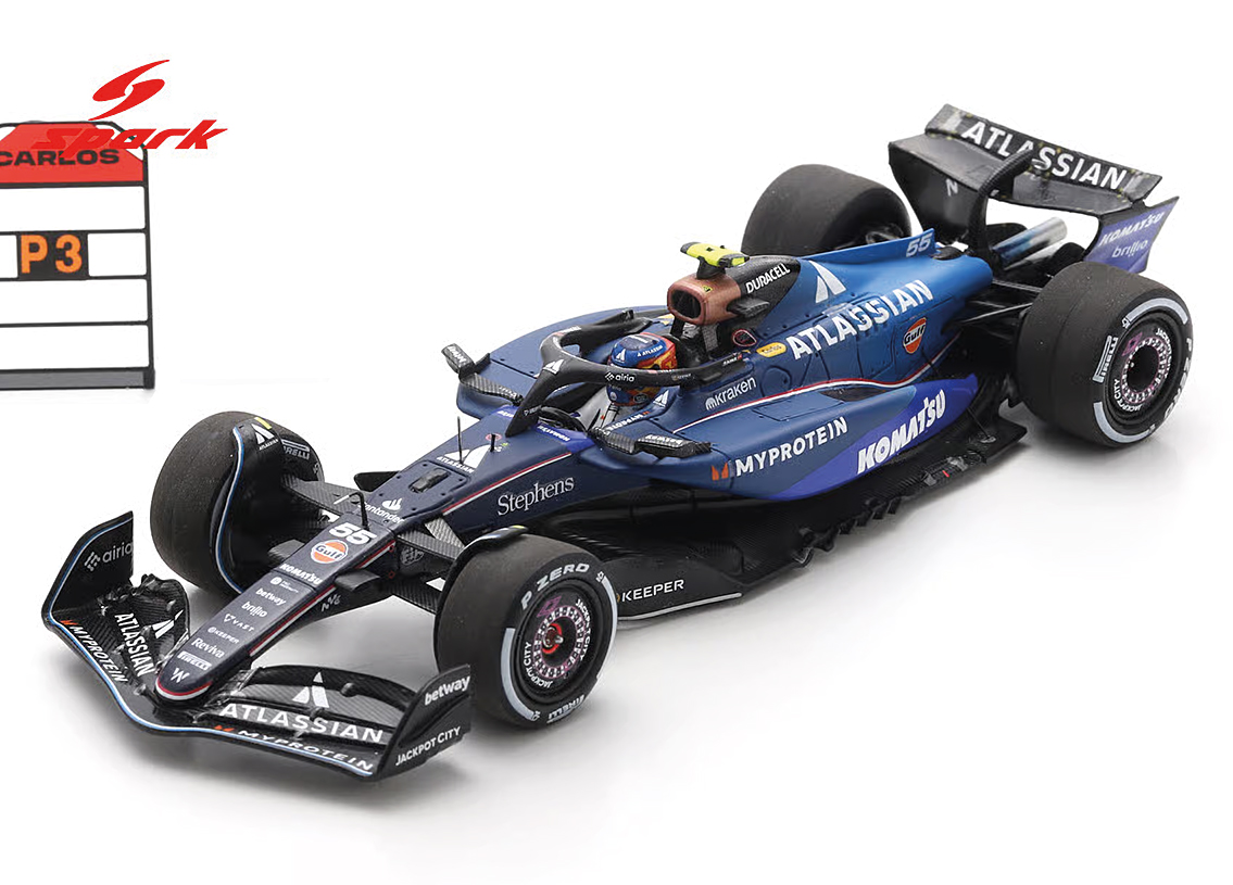 Williams FW47 Mercedes F1 Atlassian 3° GP Aserbaidschan 2025