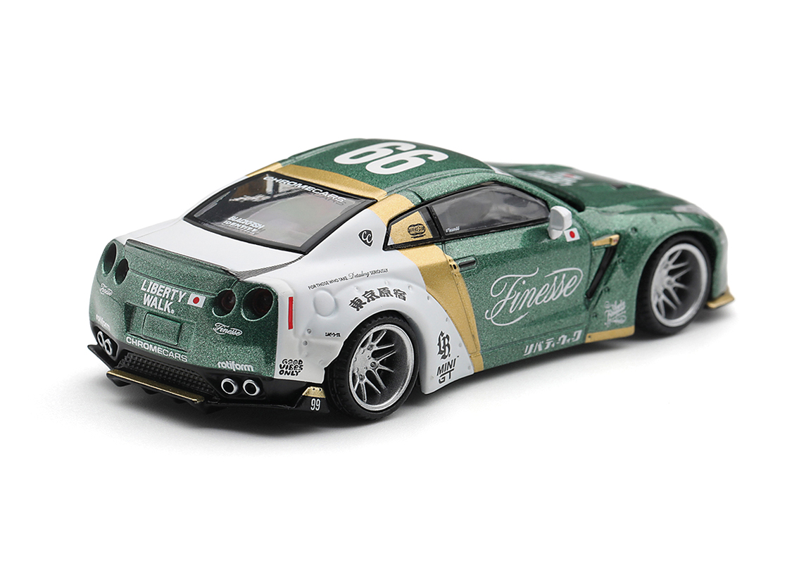 Nissan GT-R R35 LB Works Type 1 mit Custom Ducktail Auto Finesse 2025