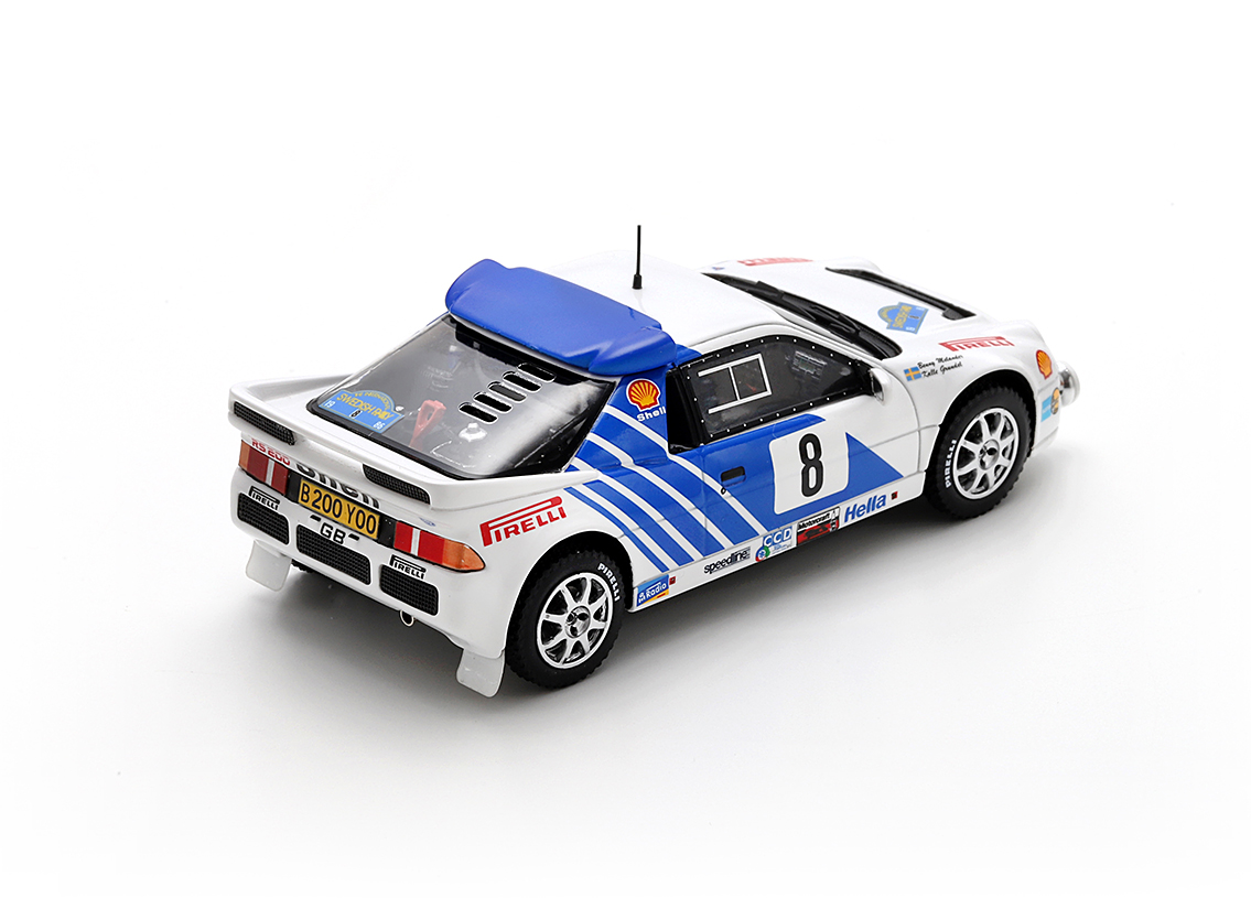 Ford RS200 Ford Motor Co. Ltd. 3° Rallye Schweden 1986