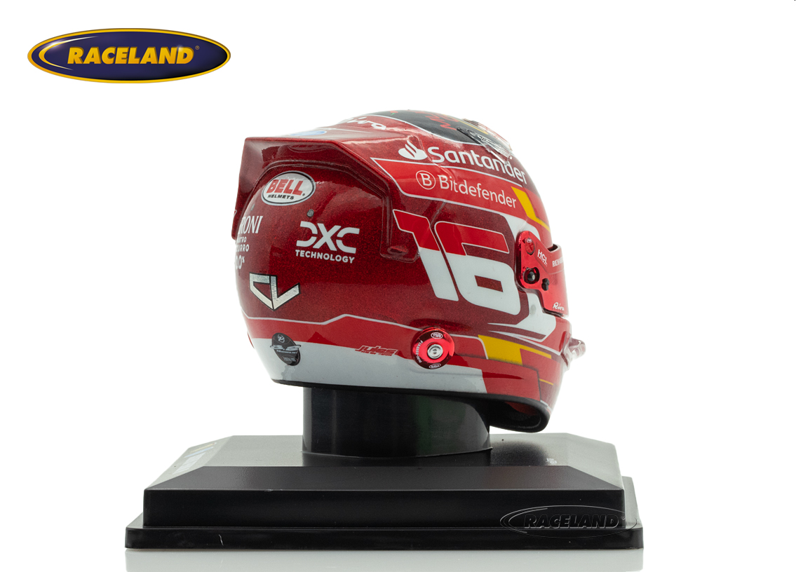 Helm Scuderia Ferrari F1 3° GP Abu Dhabi 2024