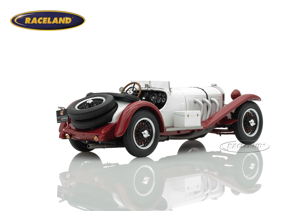 Mercedes-Benz SSK 1927 - weiß rot