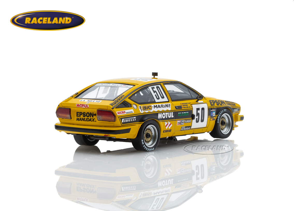 Alfa Romeo Alfetta GTV 6 Biesse Racing 24H Spa TW-EM 1984