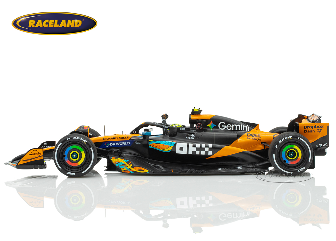 McLaren MCL39 Mercedes F1 3° GP Abu Dhabi Weltmeister 2025
