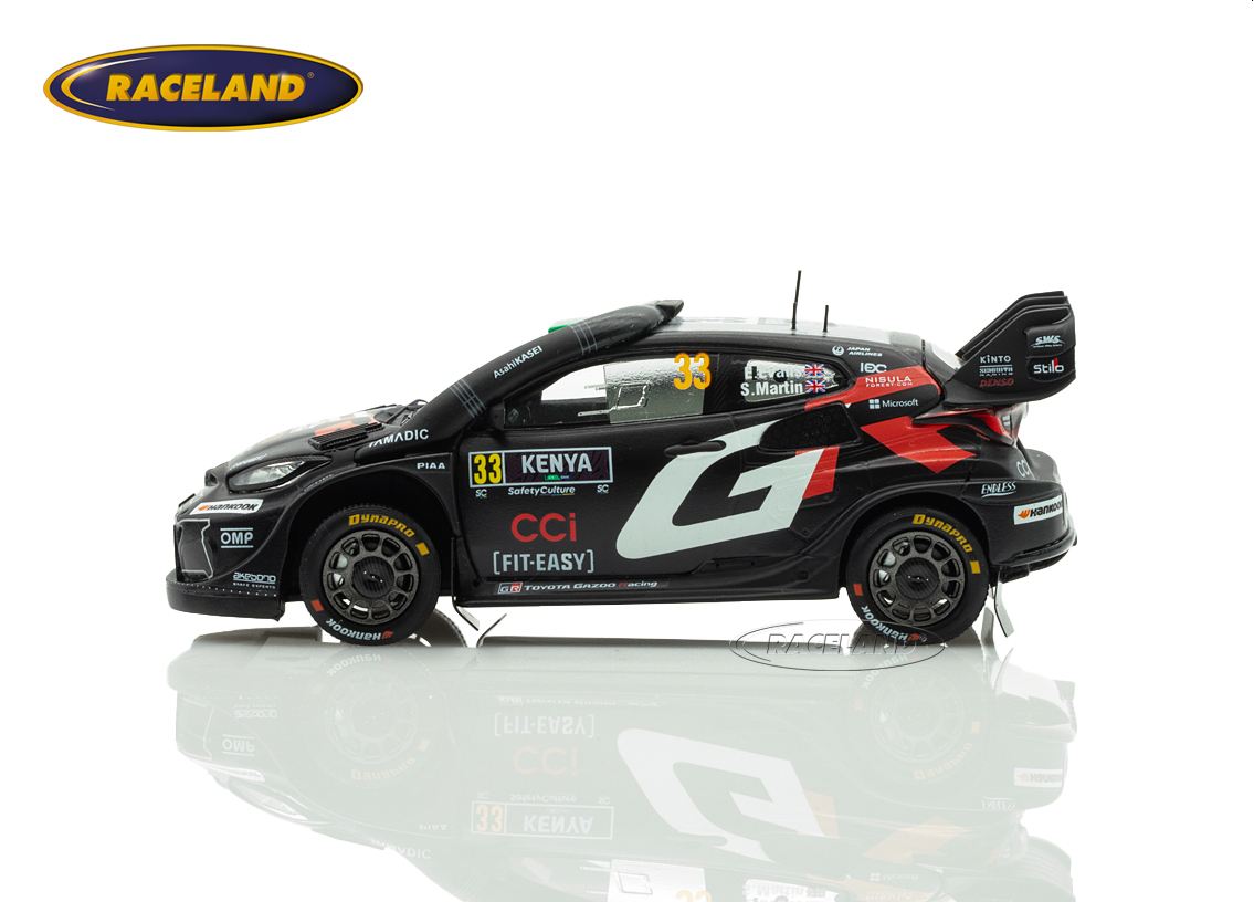 Toyota GR Yaris Rally1 Gazoo Racing WRT Sieger Safari Rallye 2025