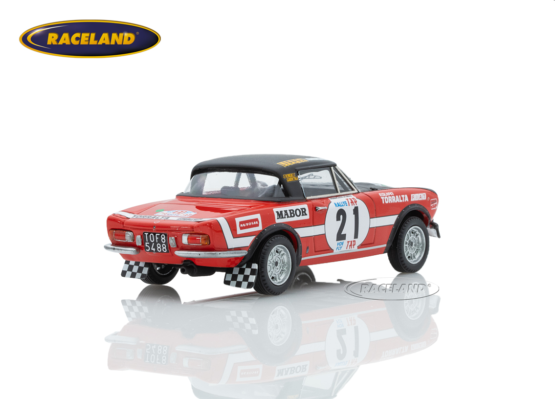 Fiat 124 Sport Spider 1600 Torralta Fiat TAP Rallye Portugal 1973