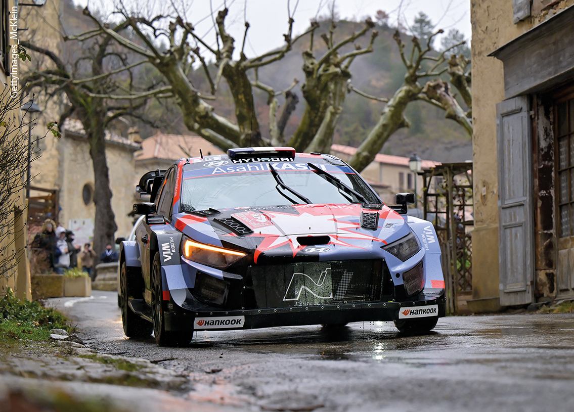 Hyundai i20N Rally1 SHELL MOBIS WRT 4° Rallye Monte Carlo 2026