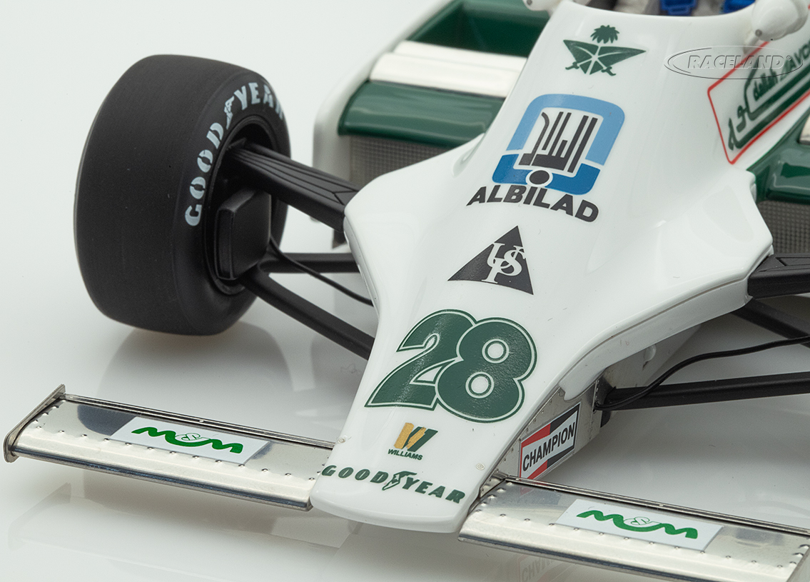 Williams FW07 Cosworth V8 F1 Saudia Sieger GP England Silverstone 1979