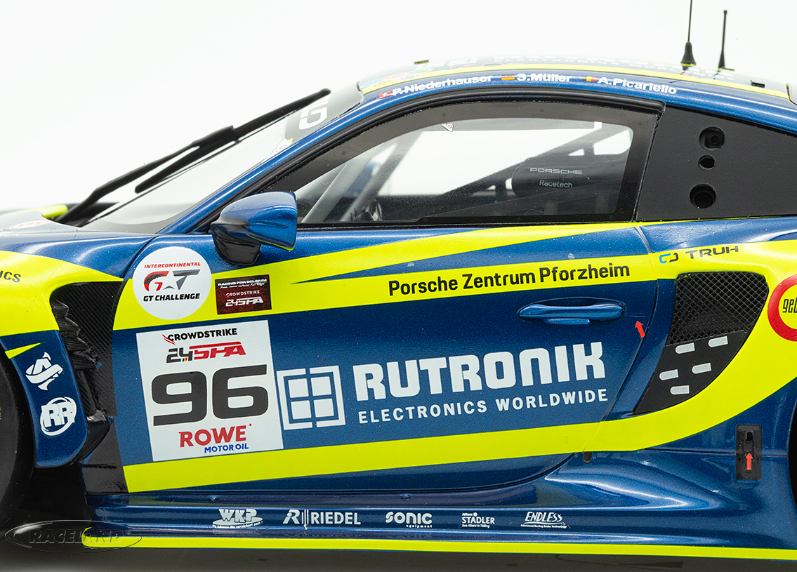 Porsche 911 GT3 R Rutronik Racing 2° 24H Spa 2025