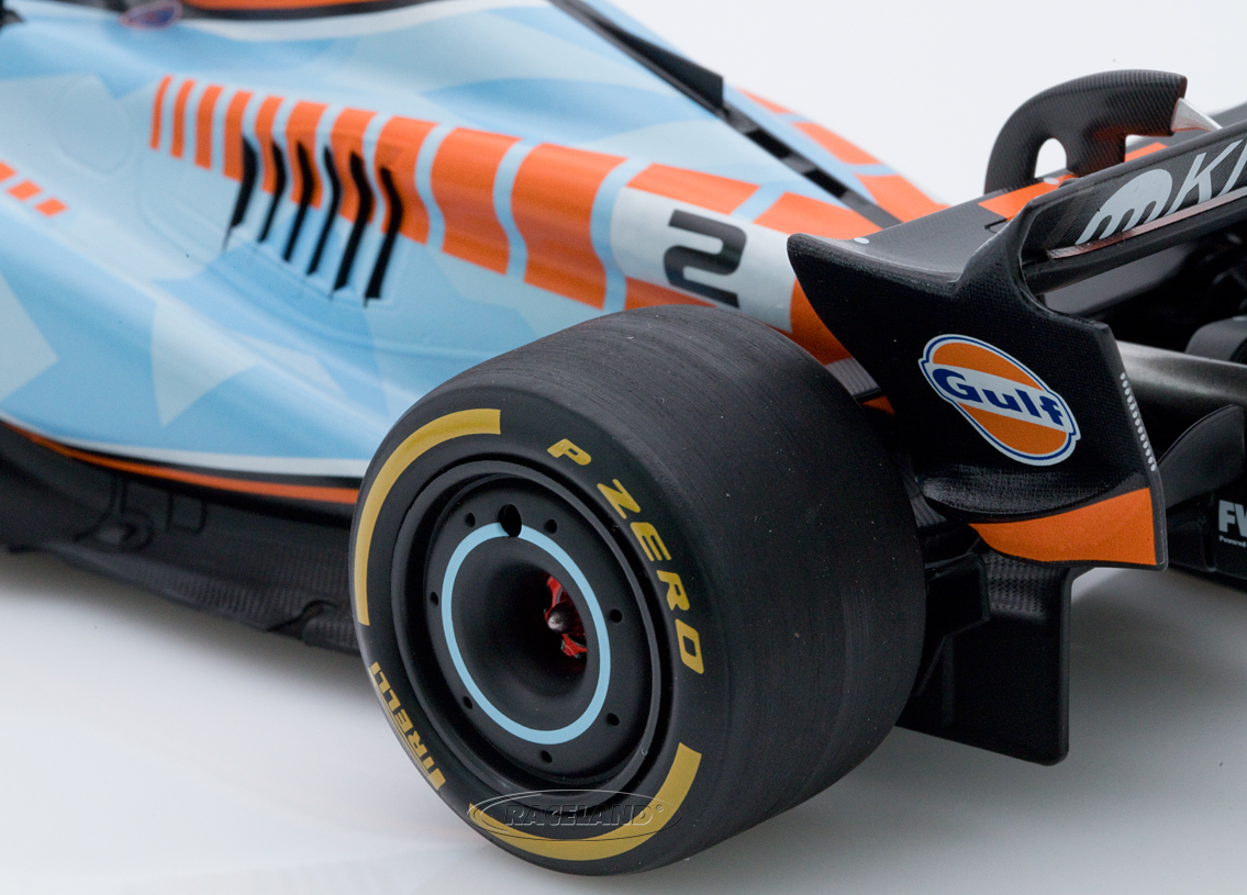 Williams FW45 Mercedes F1 Gulf Design 14° GP Singapur 2023
