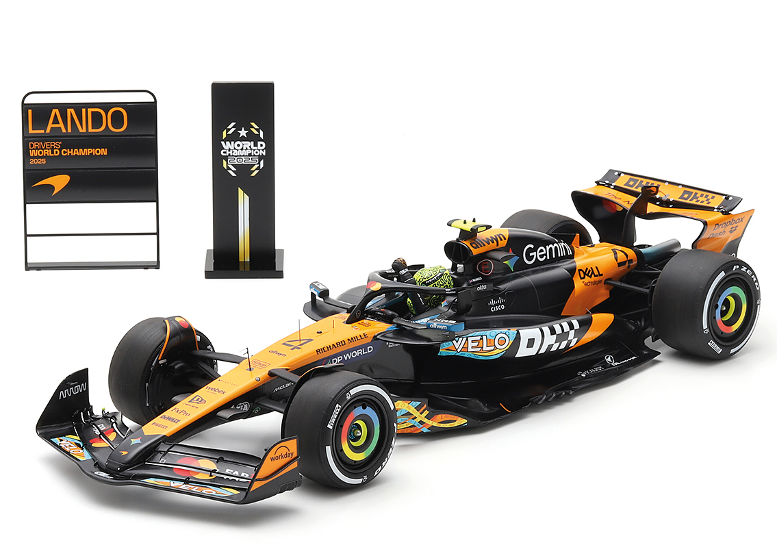 McLaren MCL39 Mercedes F1 3° GP Abu Dhabi Weltmeister 2025