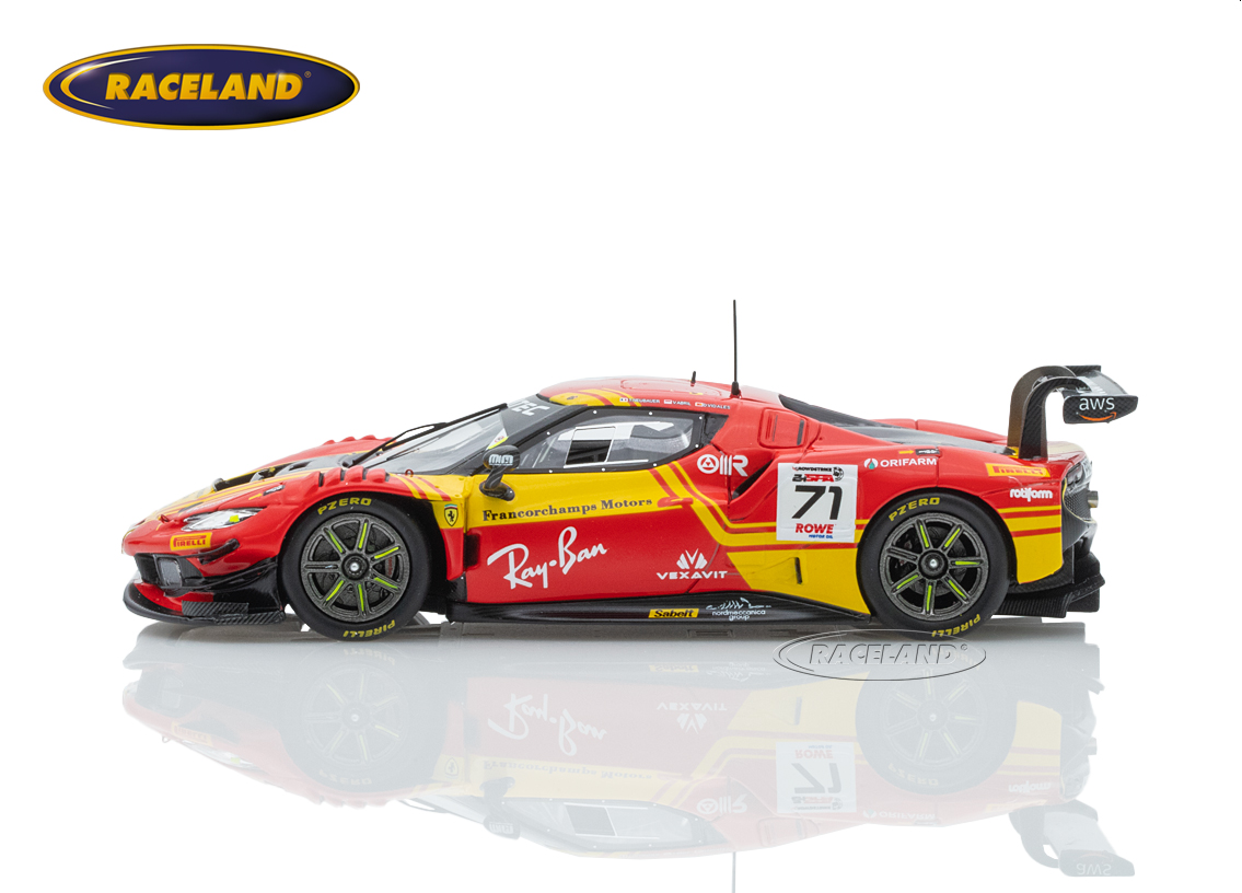 Ferrari 296 GT3 AF Corse Francorchamps Motors 24H Spa 2024