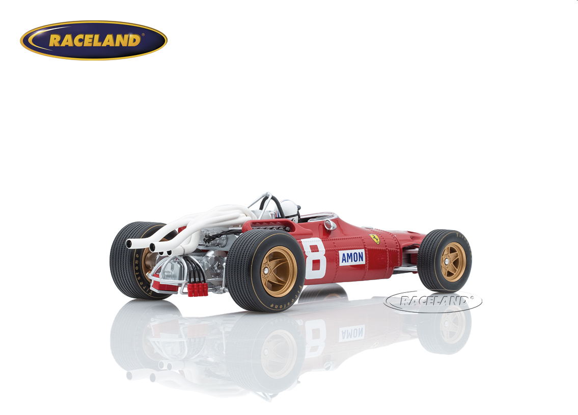 Ferrari 312 V12 Scuderia Ferrari F1 3° GP Deutschland Nürburgring 1967