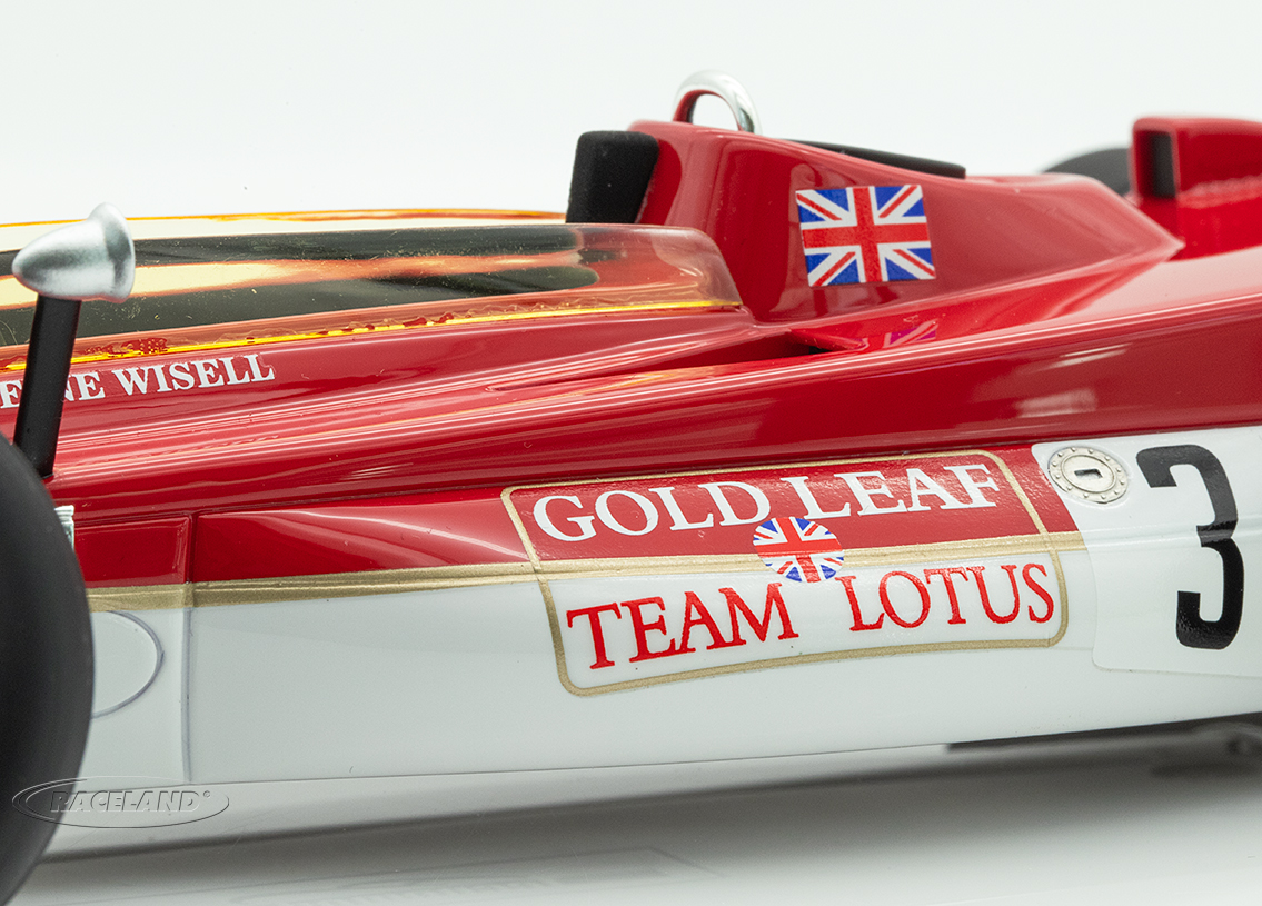 Lotus 56B F1 Gold Leaf Team Lotus GP England 1971