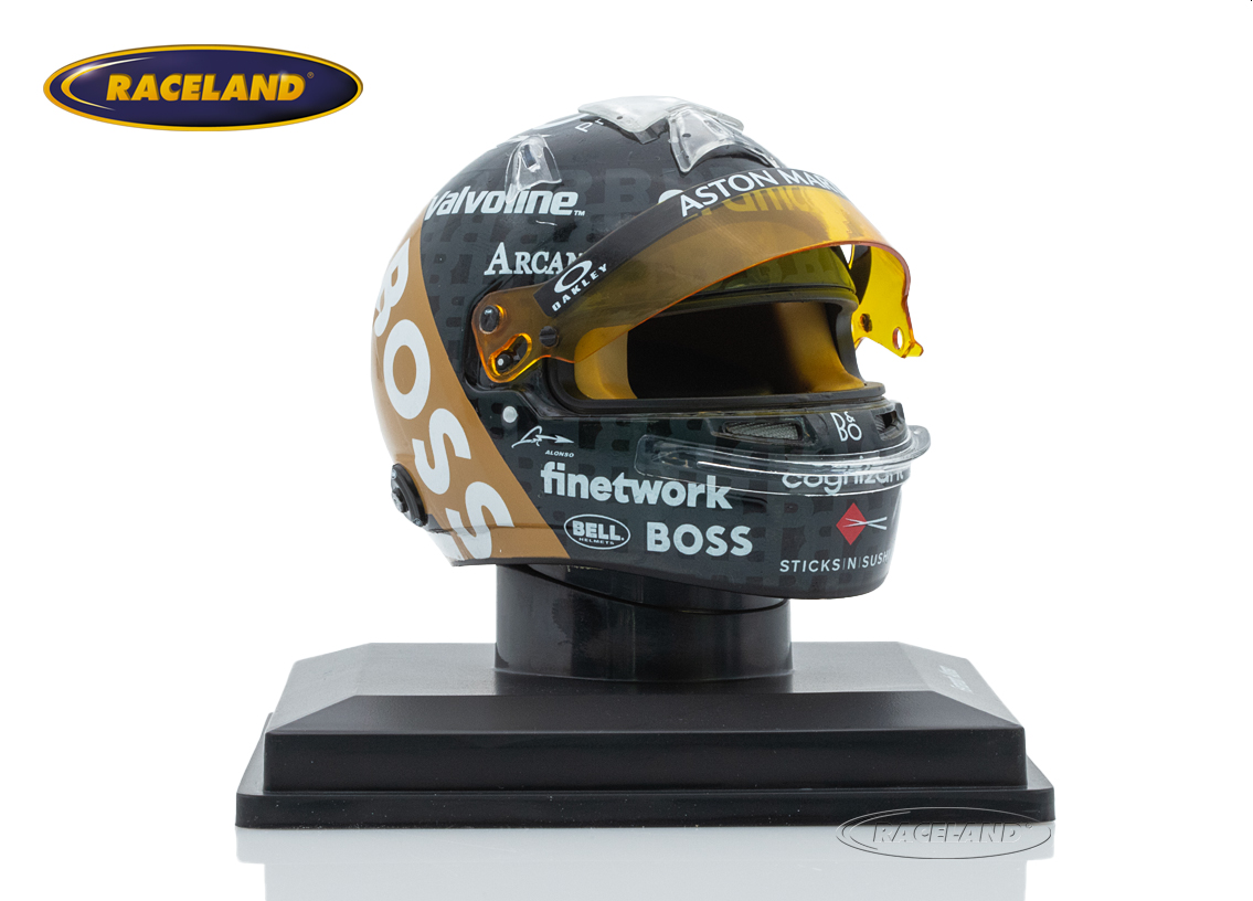 Helm Aston Martin Aramco F1 GP England 2024