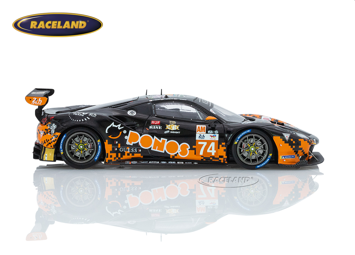 Ferrari 488 GTE Evo Kessel Racing 38° Le Mans 2023