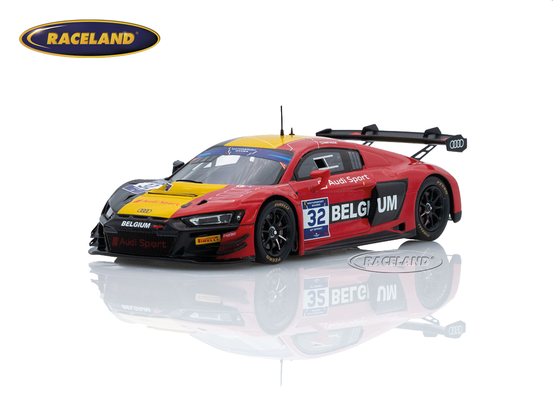 Audi R8 LMS GT3 Team Belgium 3° FIA Motorsport Games Sprint Cup 2022