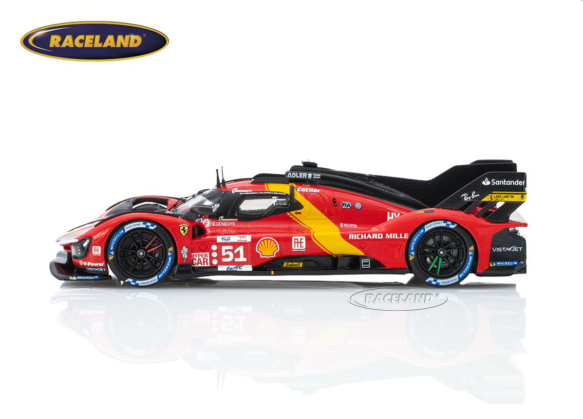 Ferrari 499P LMH Team Ferrari AF Corse Sieger Le Mans 2023