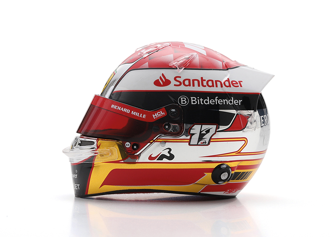 Helm Scuderia Ferrari F1 4° Japan GP 2024