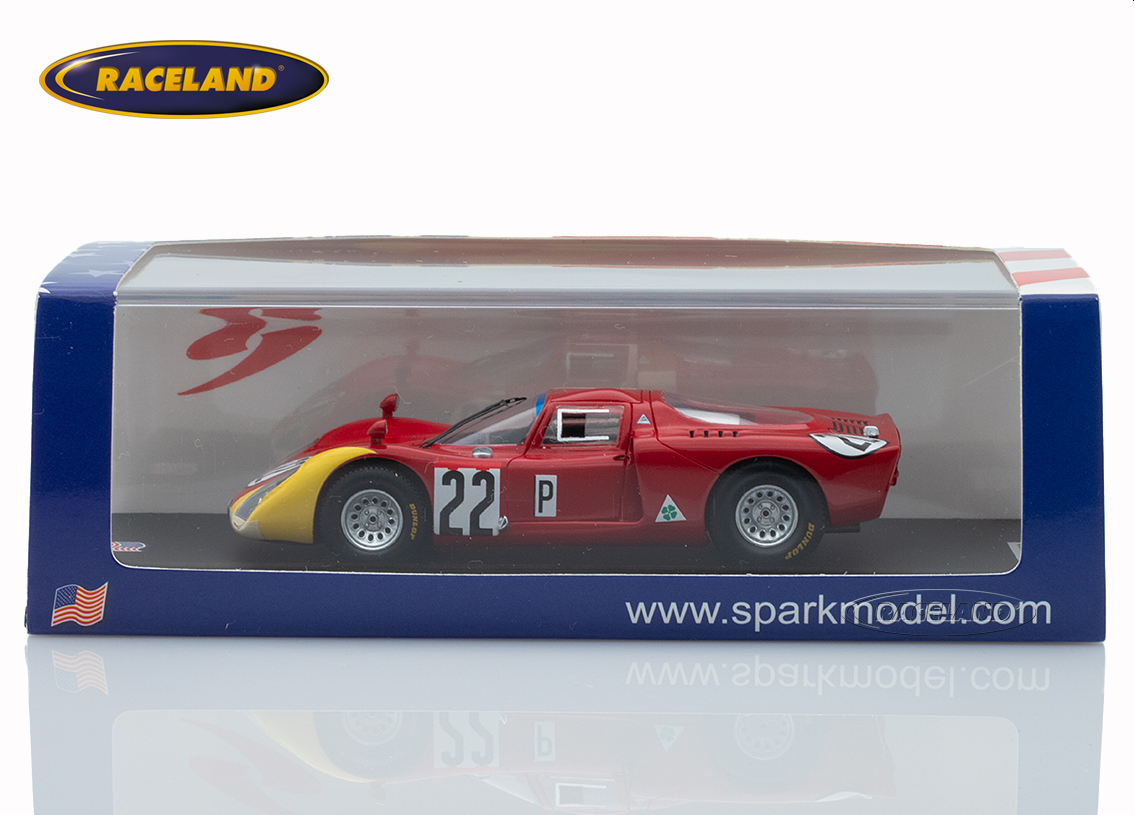 Alfa Romeo T33/2 Autodelta 7° 24H Daytona 1968