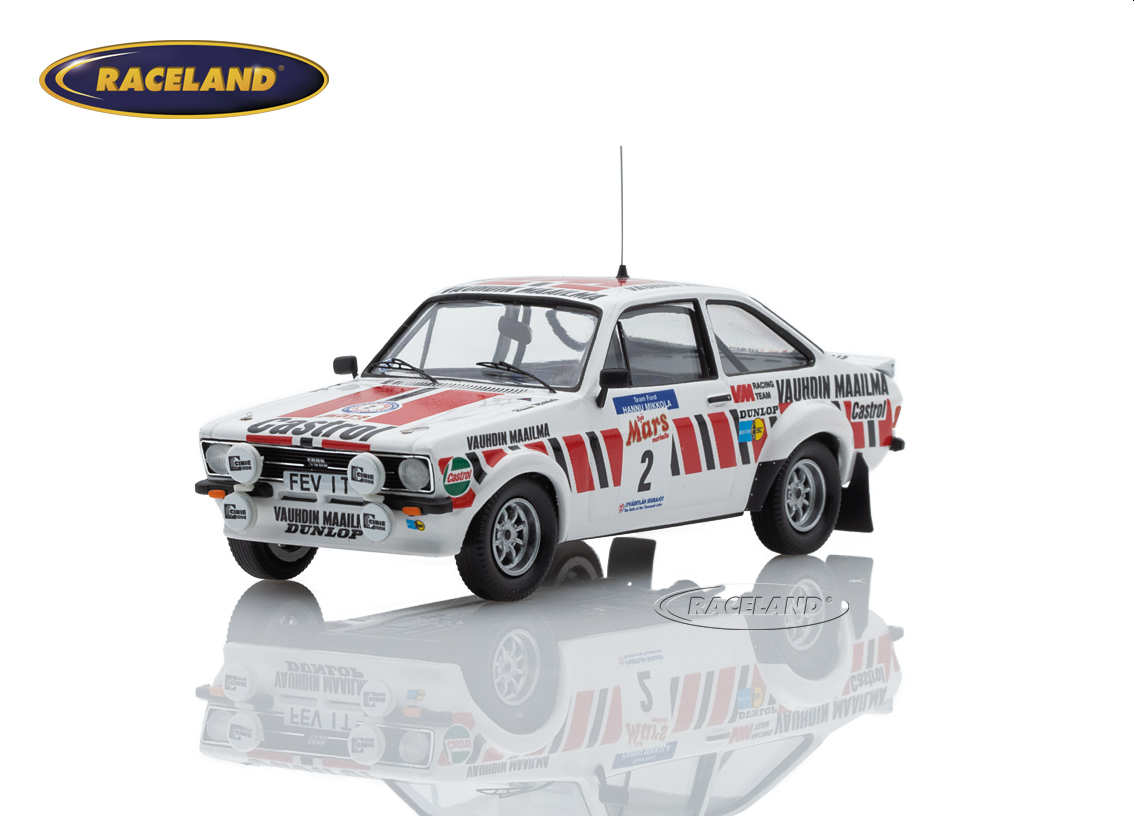 Ford Escort RS 1800 Mk2 1000 Seen Rallye Finnland 1979