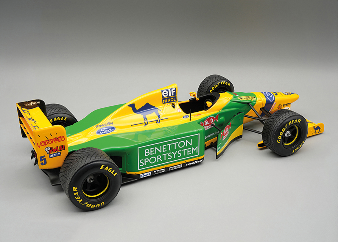 Benetton B193B Cosworth V8 F1 2° GP England Silverstone 1993